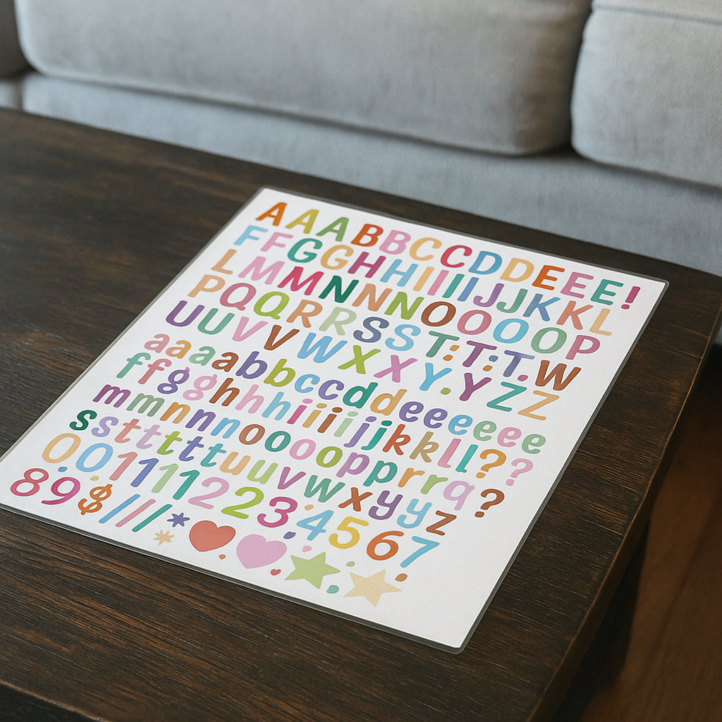 Stickers alphabet
